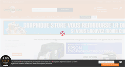 Desktop Screenshot of graphiquestore.com